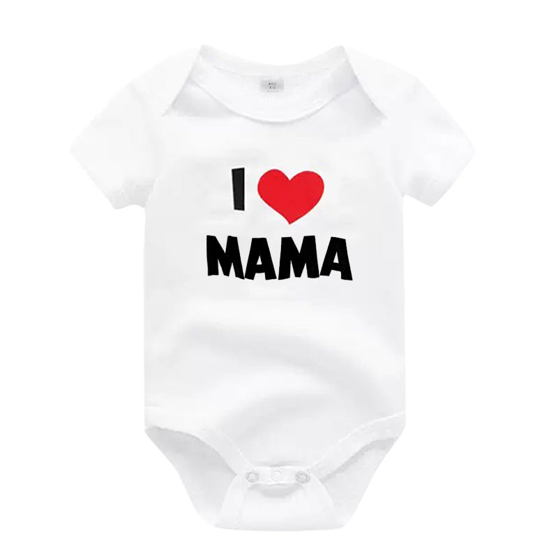 Newborn Cotton Printed Onesie