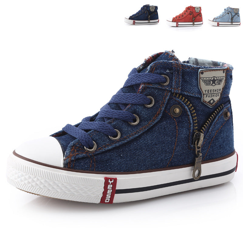 Boys canvas shoes shoes small baby shoes