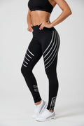 Women’s Printed Workout Leggings ,Slim Fit