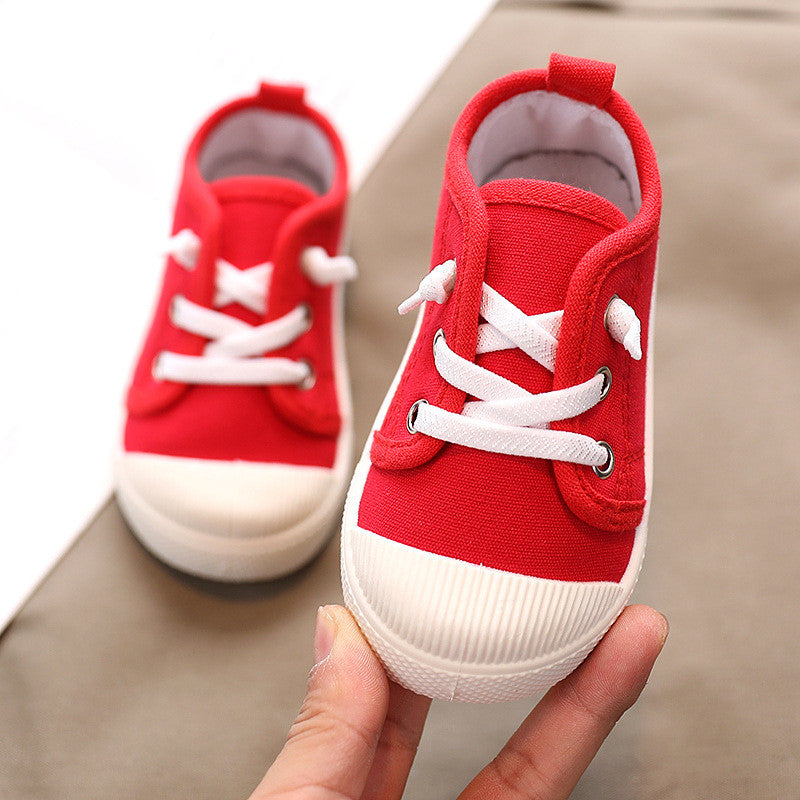 Indoor Shoes Baby Cloth Shoes Children Canvas Shoes
