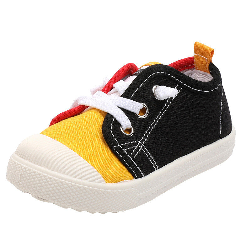 Indoor Shoes Baby Cloth Shoes Children Canvas Shoes