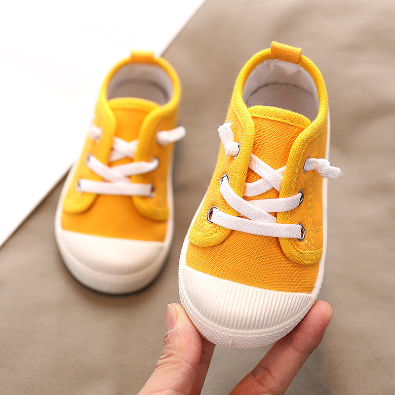 Indoor Shoes Baby Cloth Shoes Children Canvas Shoes
