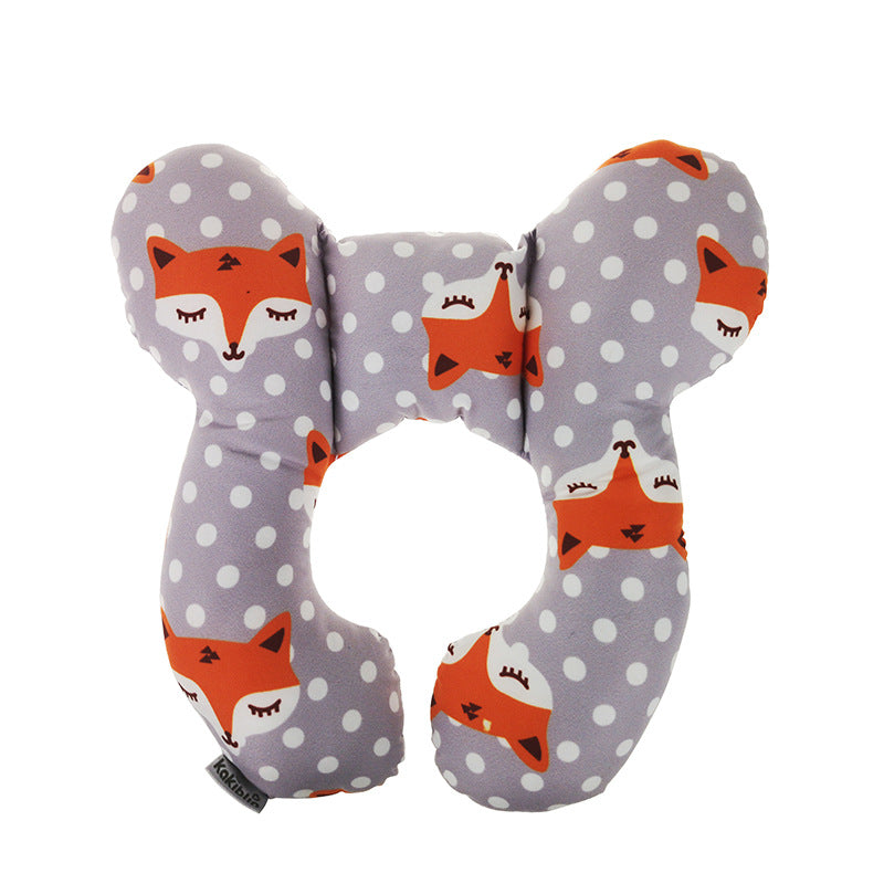 Infant Baby U-Shaped Safety Neck Guard, Stroller Pillow