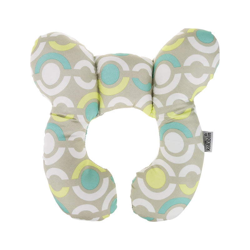 Infant Baby U-Shaped Safety Neck Guard, Stroller Pillow