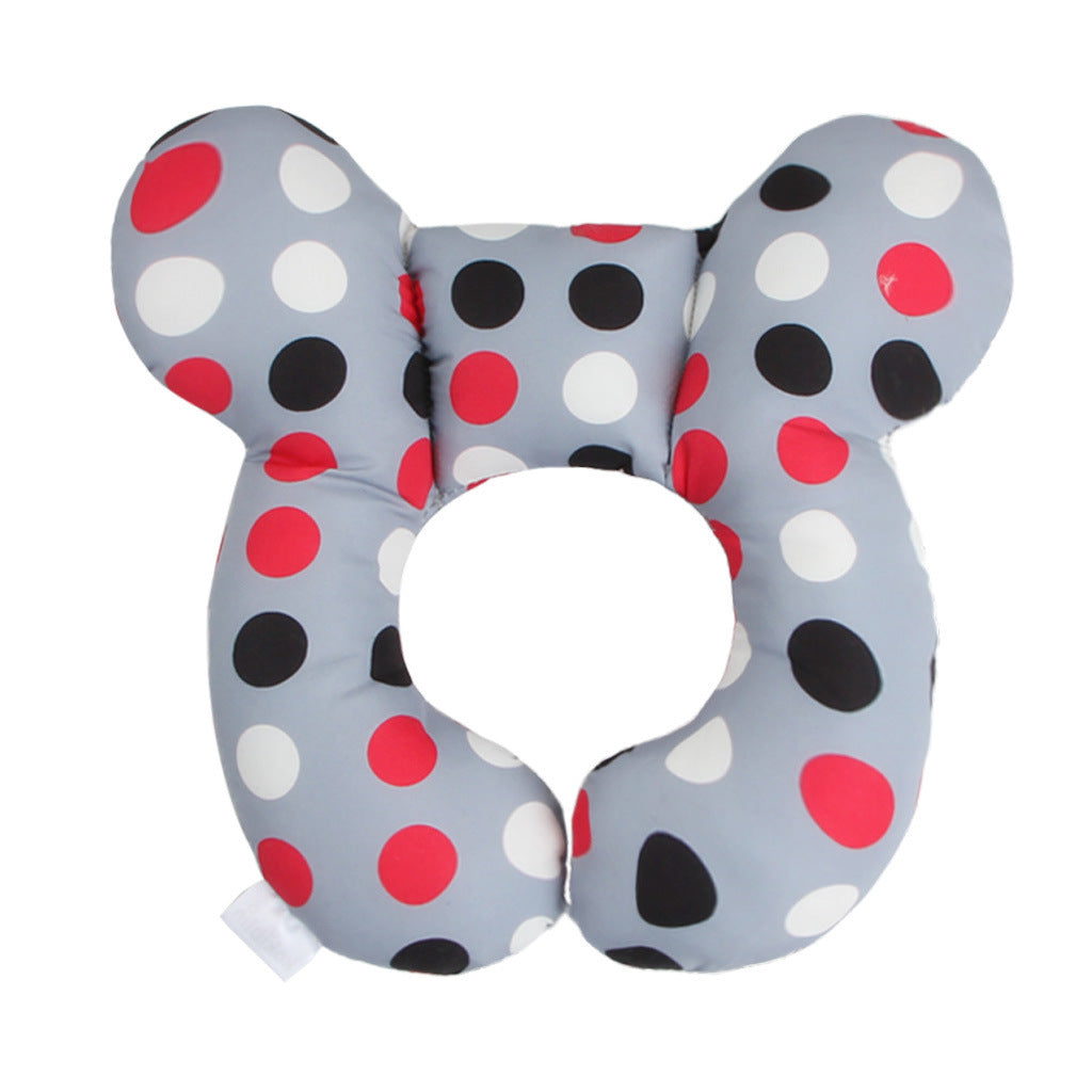 Infant Baby U-Shaped Safety Neck Guard, Stroller Pillow