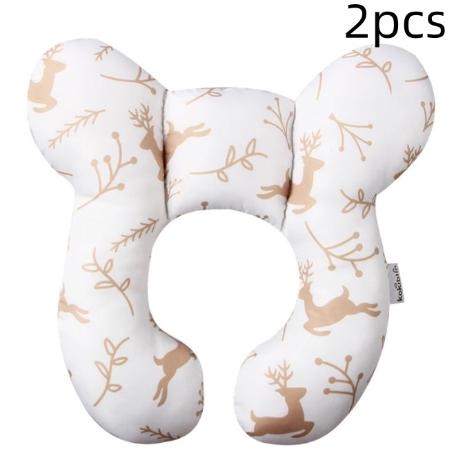 Infant Baby U-Shaped Safety Neck Guard, Stroller Pillow