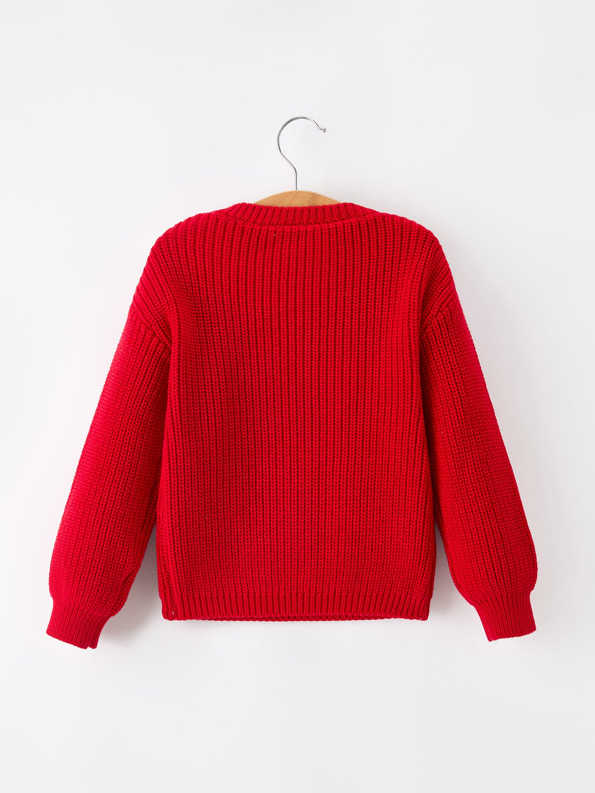 Girls “merry” Pullover Sweater
