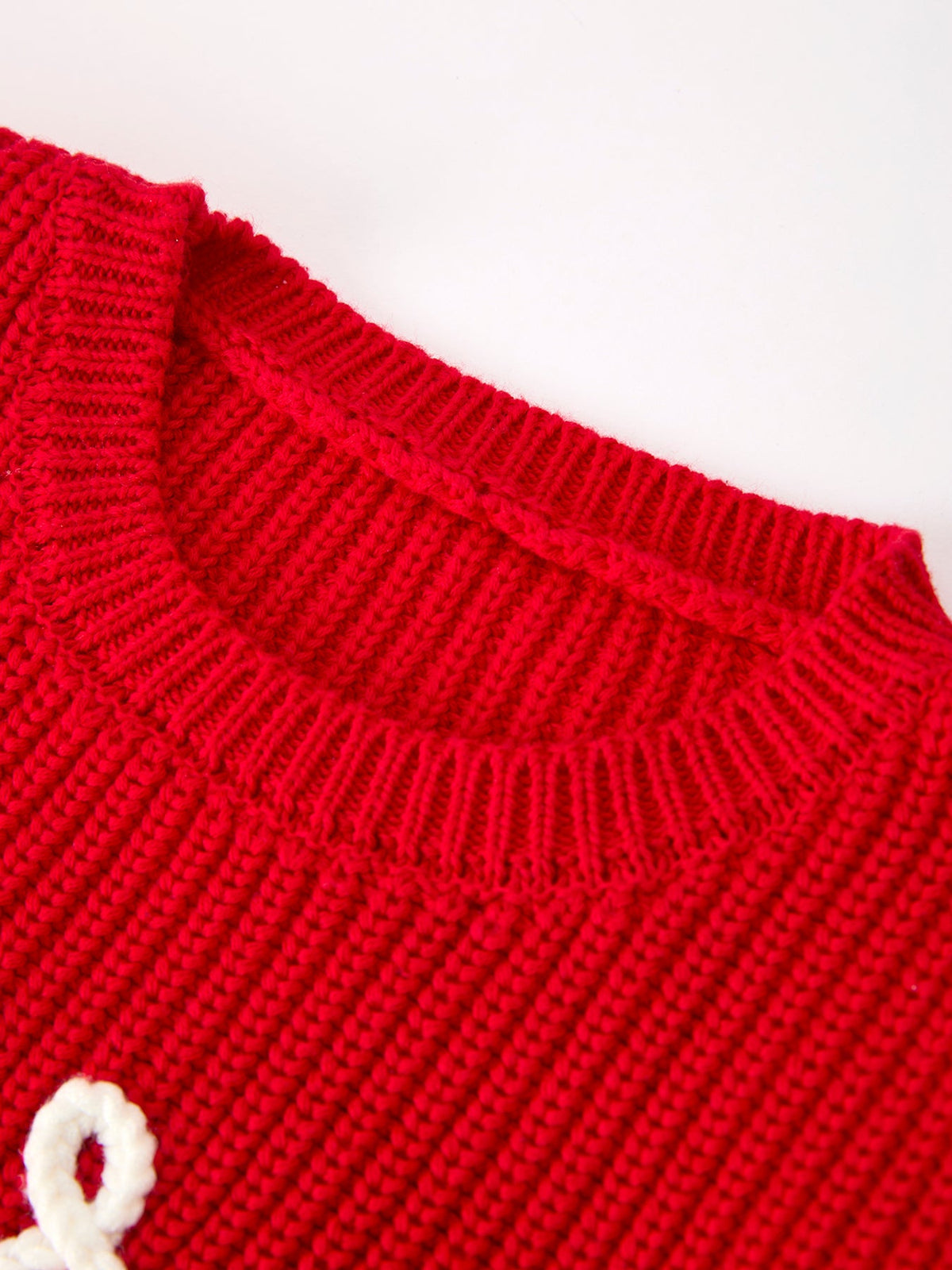 Girls “merry” Pullover Sweater