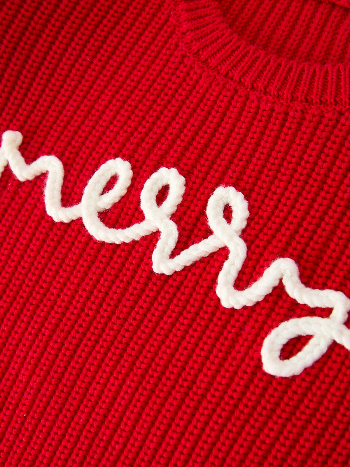 Girls “merry” Pullover Sweater