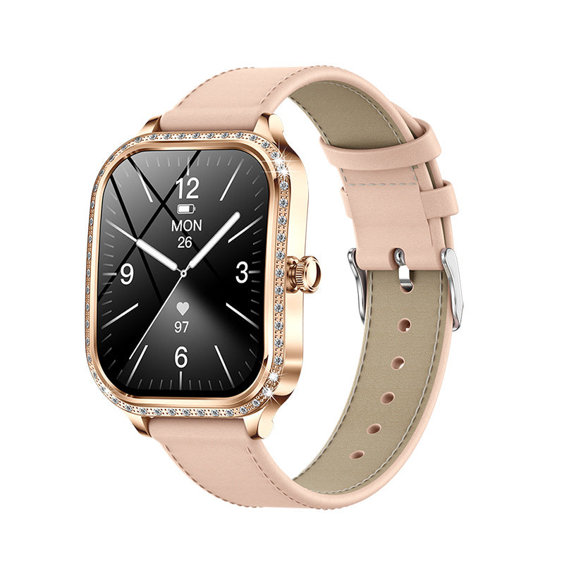 Women's Bluetooth Calling Heart Rate Blood Pressure Blood Oxygen Detection Calories More Than Sport Smart Watch