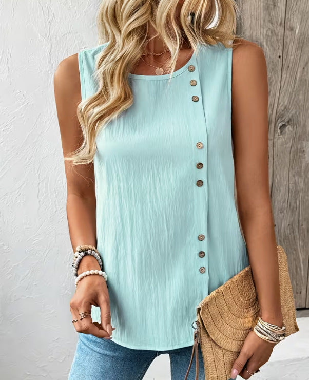 Women's Loose-Fit Cotton Tank Top