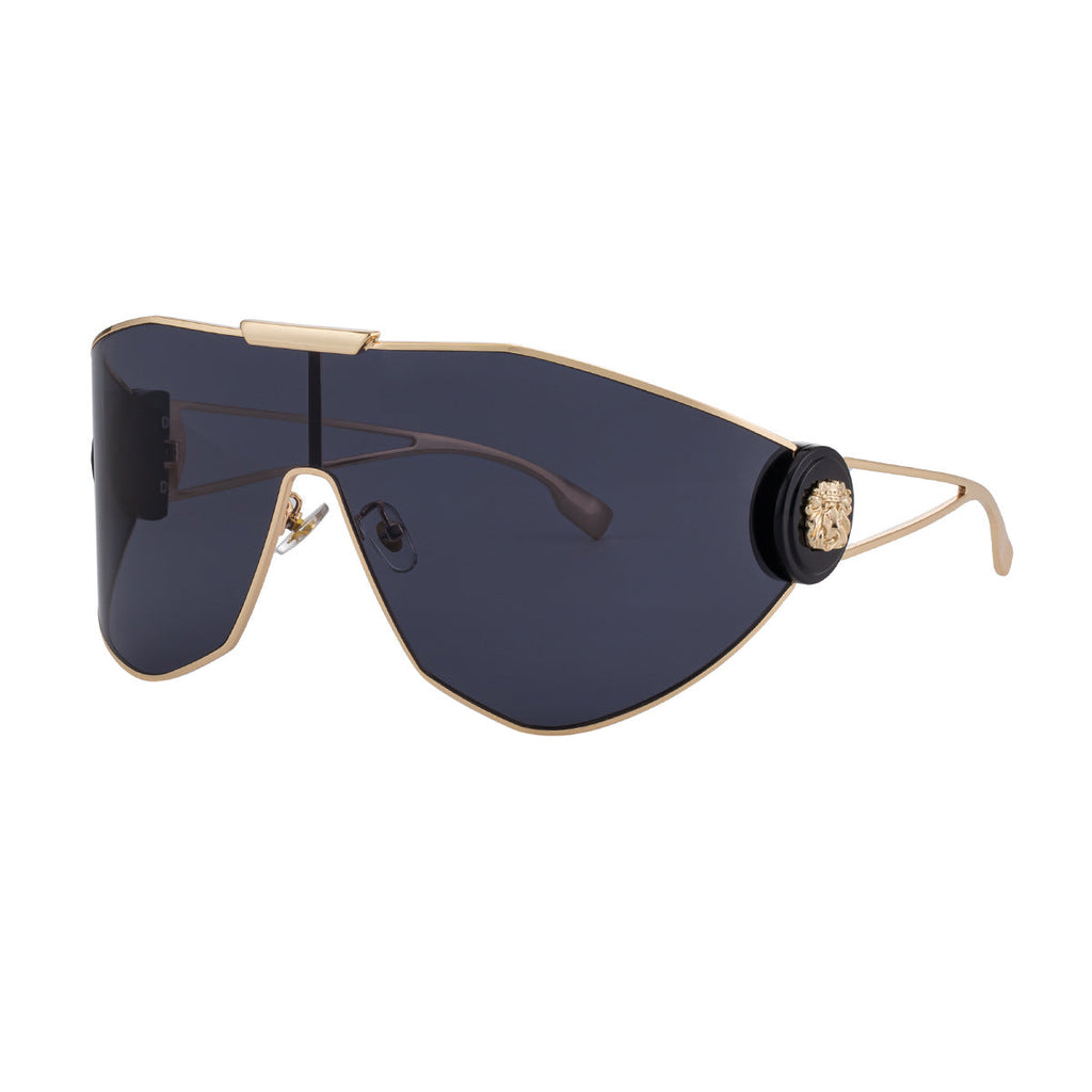 Women's Full-Frame Sports Aviator Sunglasses — Integrated Lens UV Protection