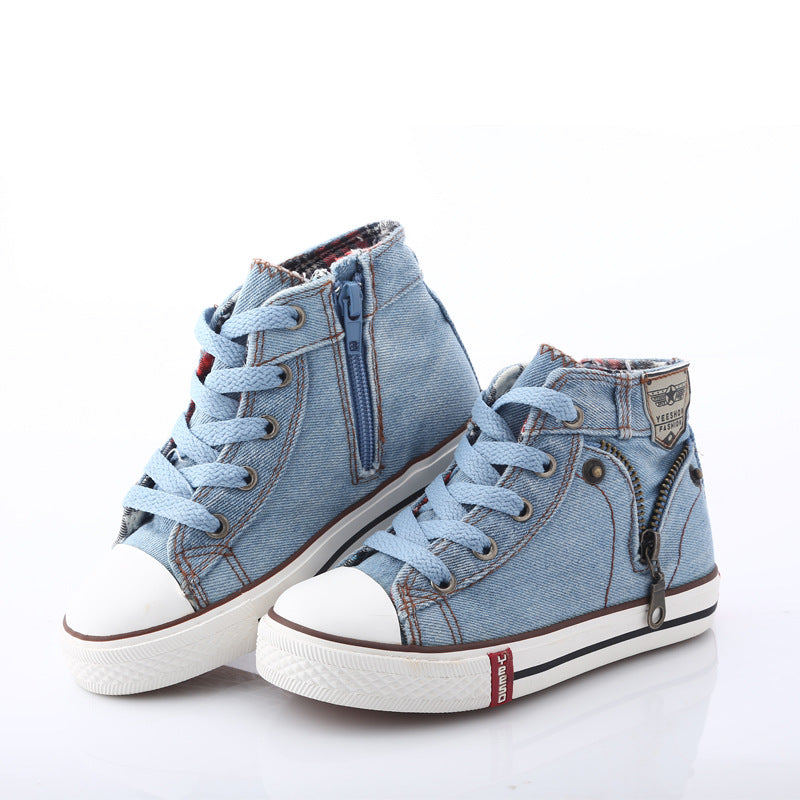 Boys canvas shoes shoes small baby shoes