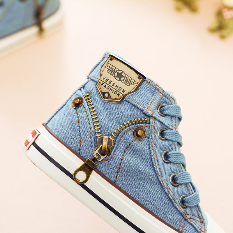 Boys canvas shoes shoes small baby shoes