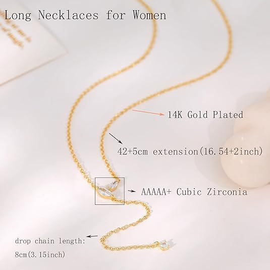 Zircon Pendant Chain-Style Pendant Necklace Women's Jewelry
