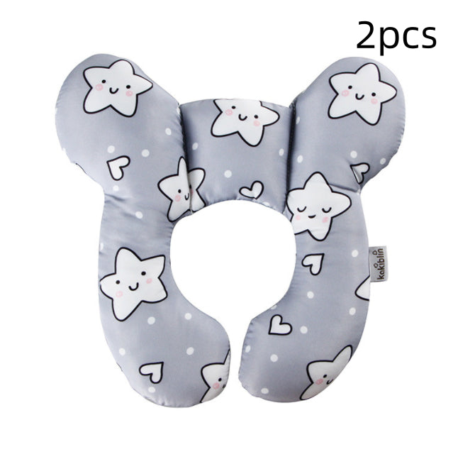 Infant Baby U-Shaped Safety Neck Guard, Stroller Pillow
