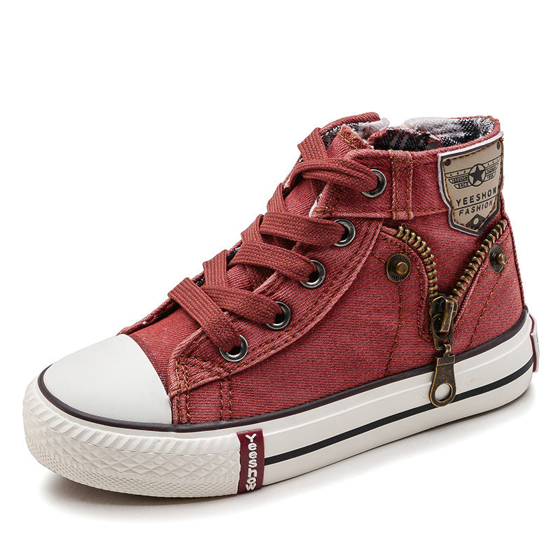 Boys canvas shoes shoes small baby shoes
