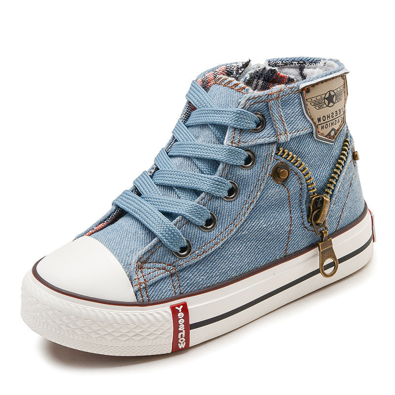 Boys canvas shoes shoes small baby shoes