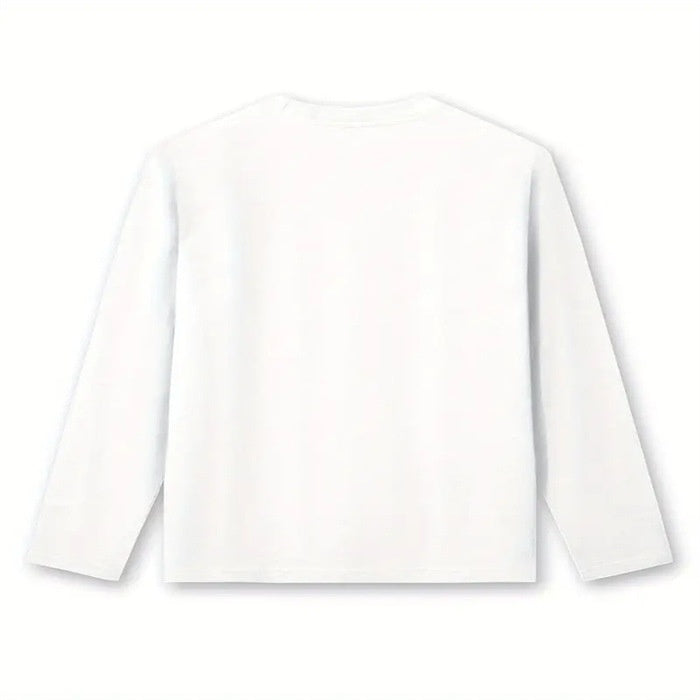 Fashion Casual Crewneck Long-sleeve