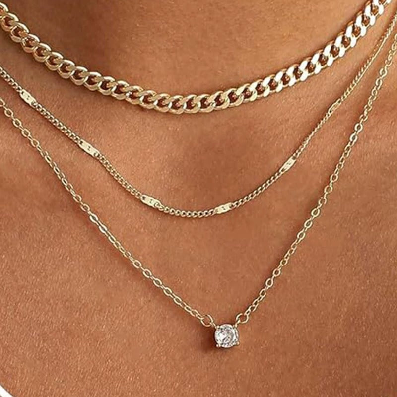 Trendy Fashion Versatile Clavicle Chain Necklace