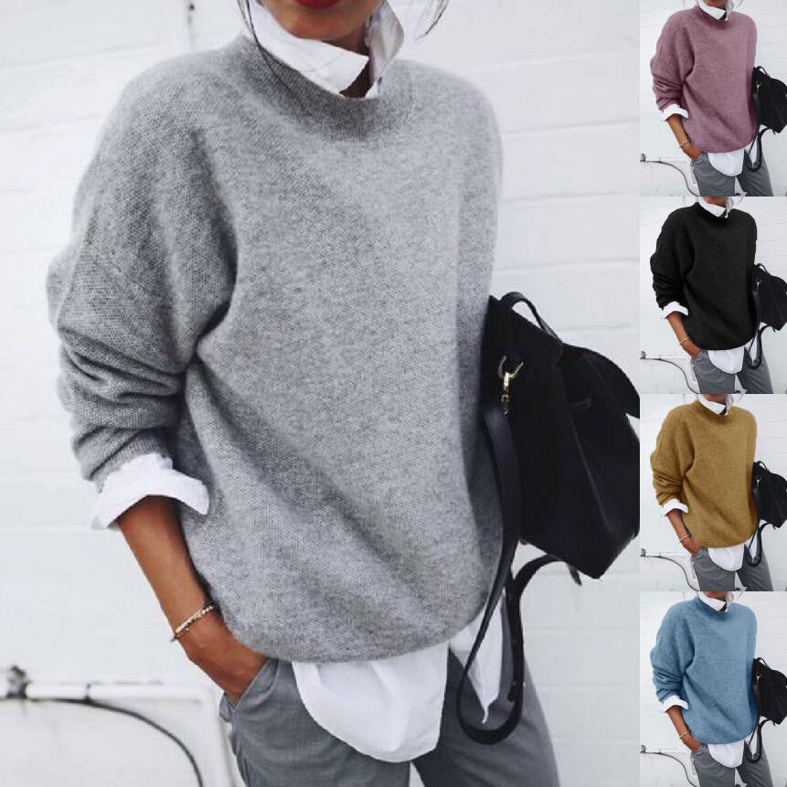 Fashion Long Sleeve Pullover Sweater Fall and Winter Fashion