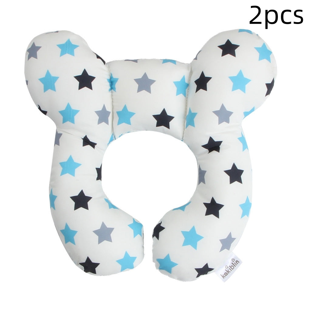Infant Baby U-Shaped Safety Neck Guard, Stroller Pillow
