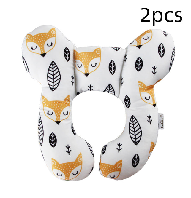 Infant Baby U-Shaped Safety Neck Guard, Stroller Pillow