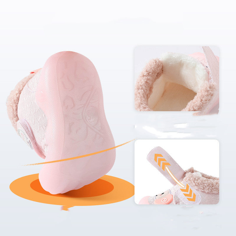 Toddler Shoes Winter Warm Cotton