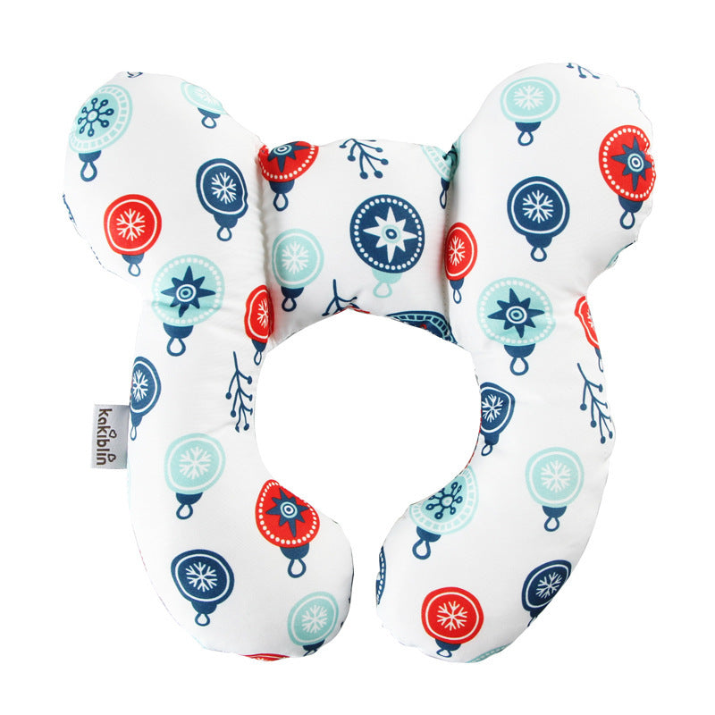 Infant Baby U-Shaped Safety Neck Guard, Stroller Pillow