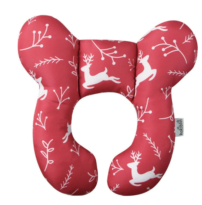 Infant Baby U-Shaped Safety Neck Guard, Stroller Pillow