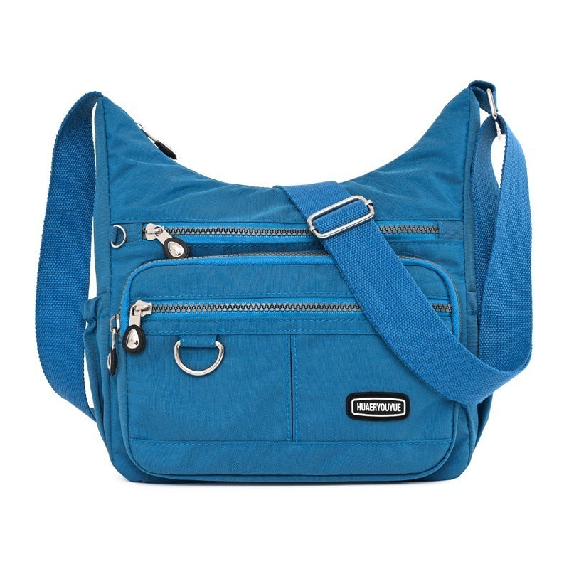 Nylon Womens Water-resistant Crossbody Bag
