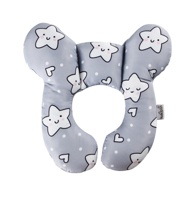 Infant Baby U-Shaped Safety Neck Guard, Stroller Pillow
