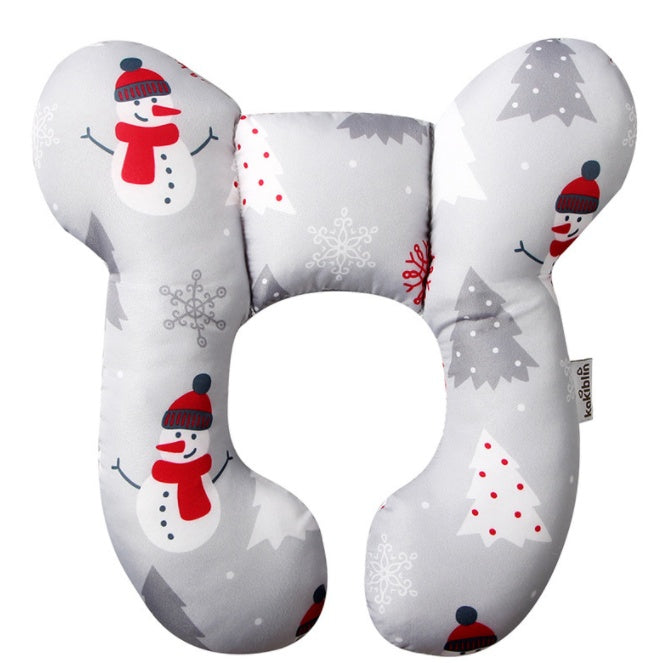 Infant Baby U-Shaped Safety Neck Guard, Stroller Pillow