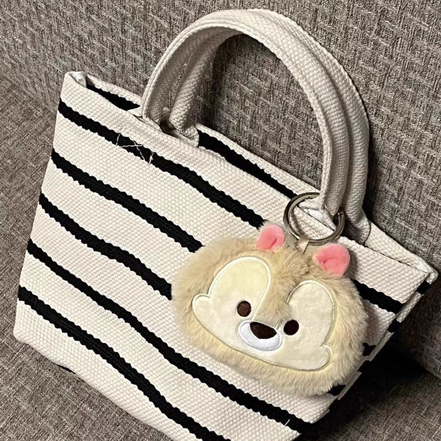 Tote bag for women, shoulder hobo purse small canvas tote bag beige