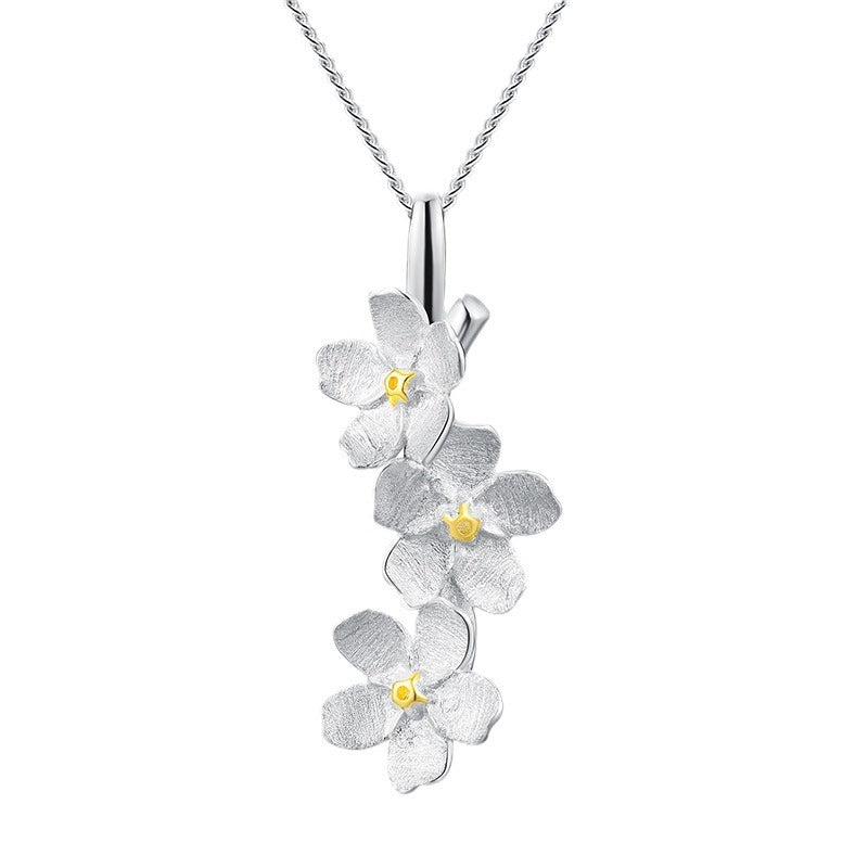 Forget me not necklace