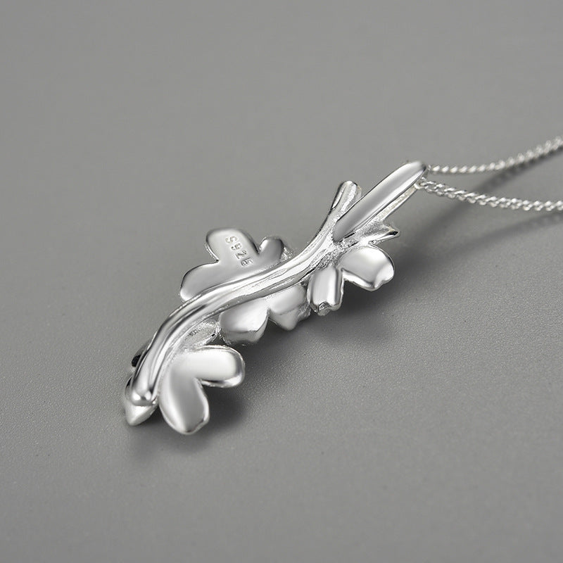 Forget me not necklace