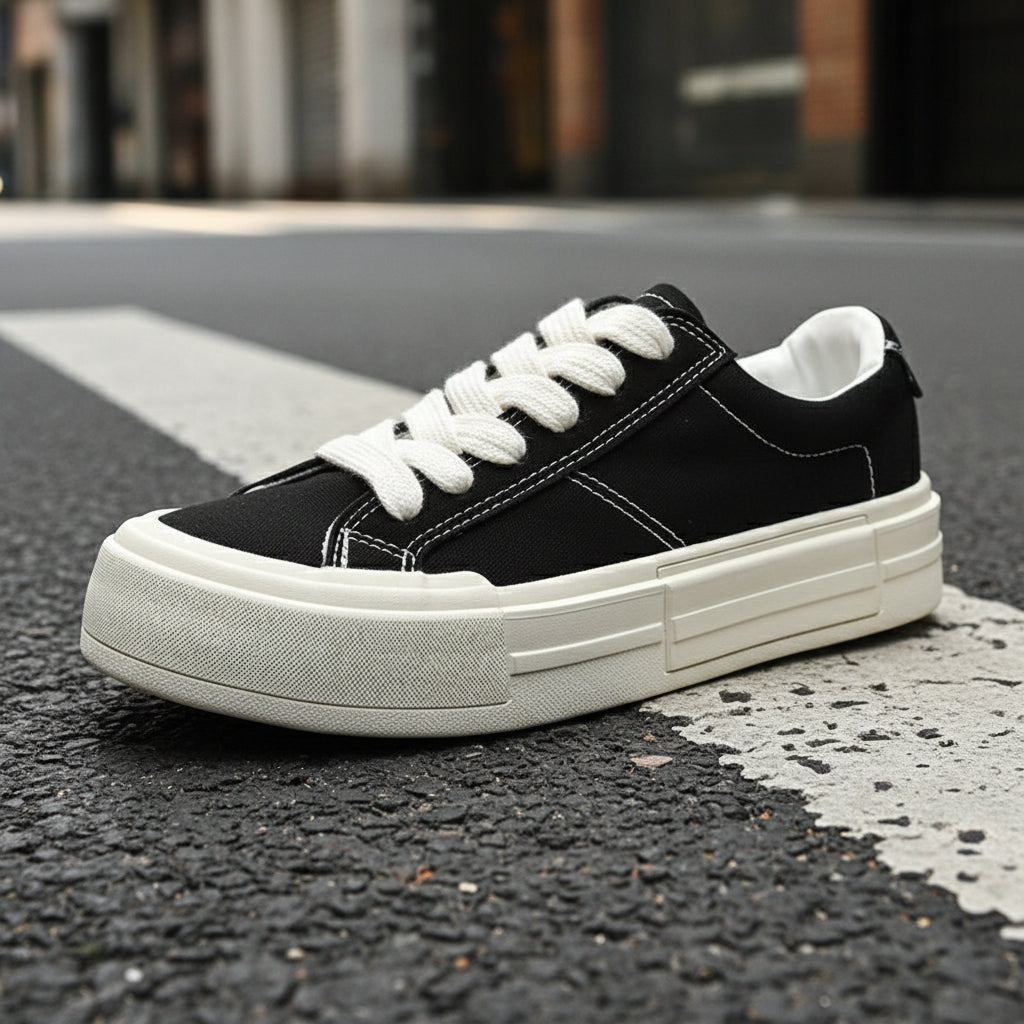 Women’s Canvas Platform Skate Shoes