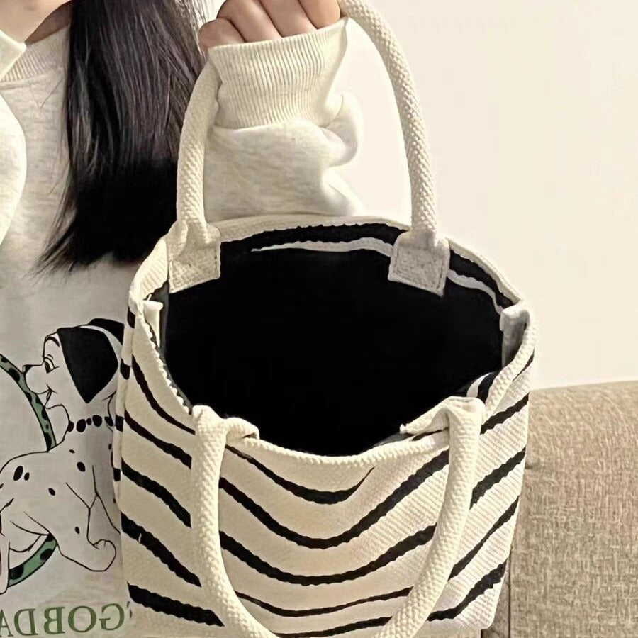 Tote bag for women, shoulder hobo purse small canvas tote bag beige