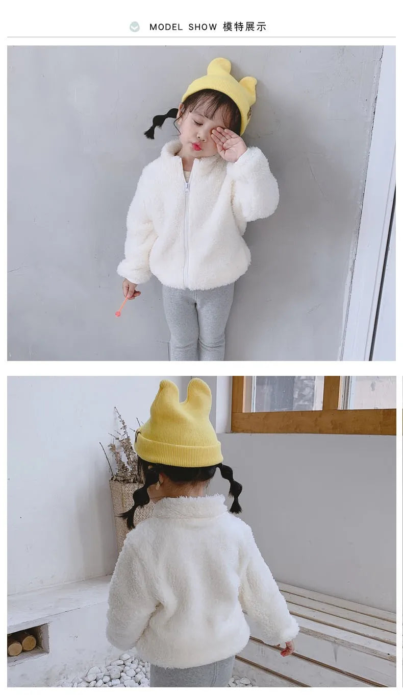 Kids Winter Coat – Warm Fleece Jacket