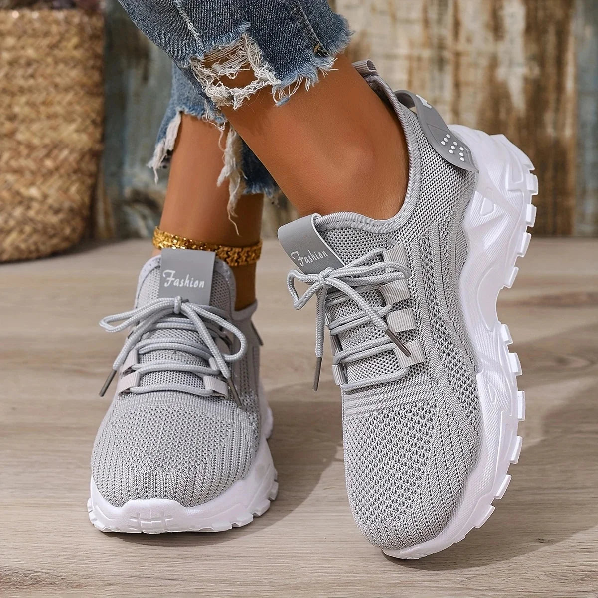 Women's Sneakers Breathable Lace-up