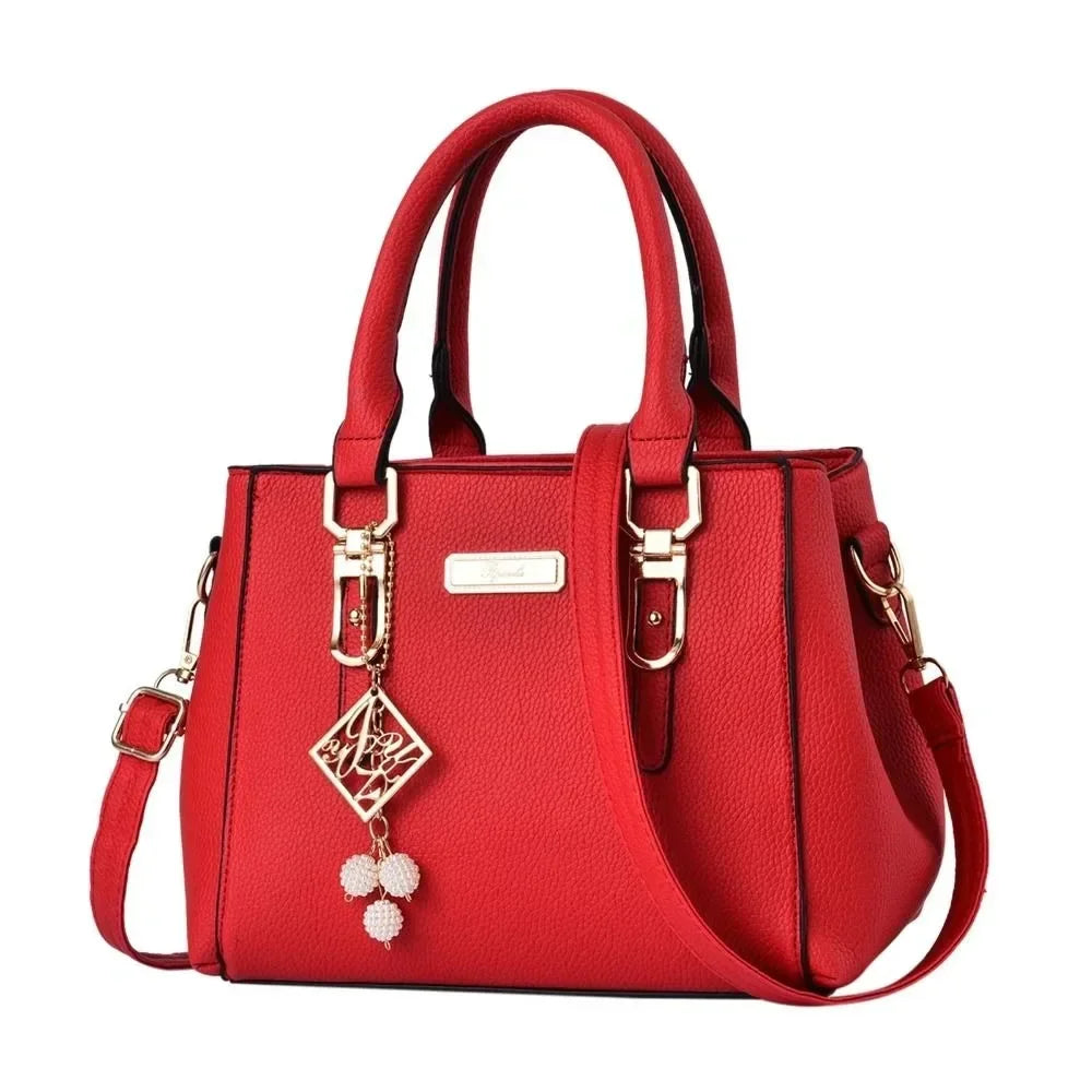 Large Capacity Women's Leather Shoulder Bags