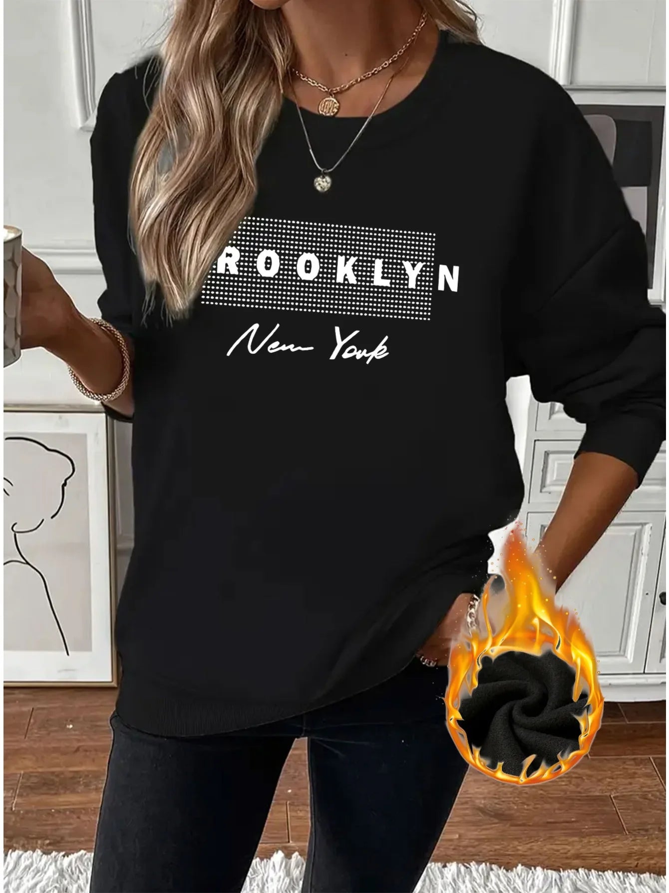 Women's California Los Angeles printed Sweatshirt