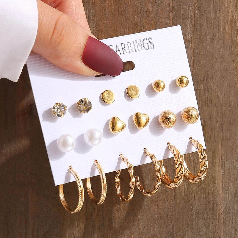 Women's Sets of Fashion Earrings