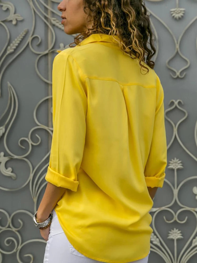 Women's Chiffon Loose Style Blouse