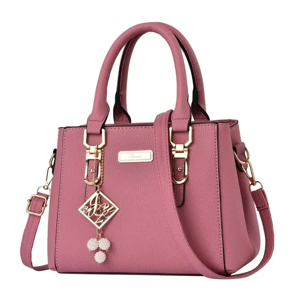 Large Capacity Women's Leather Shoulder Bags