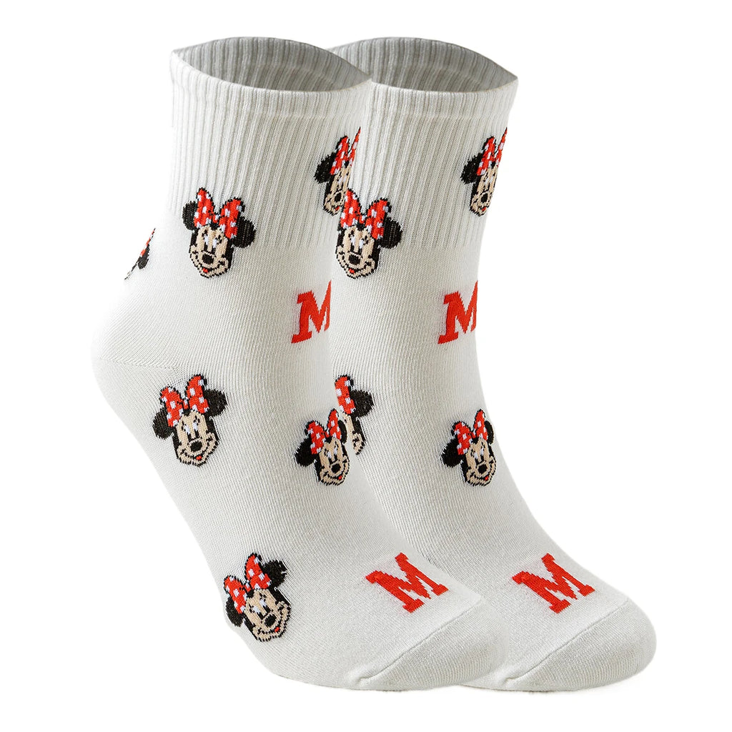 Men's and Women's Cartoon Crew Socks