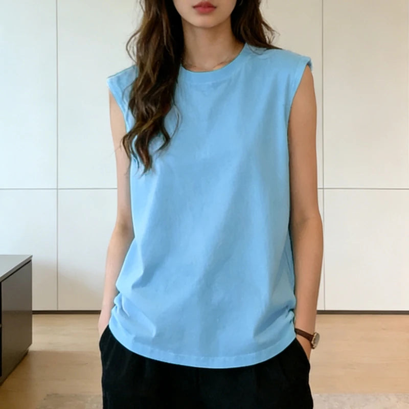 Women's Loose Sleeveless Tank Top