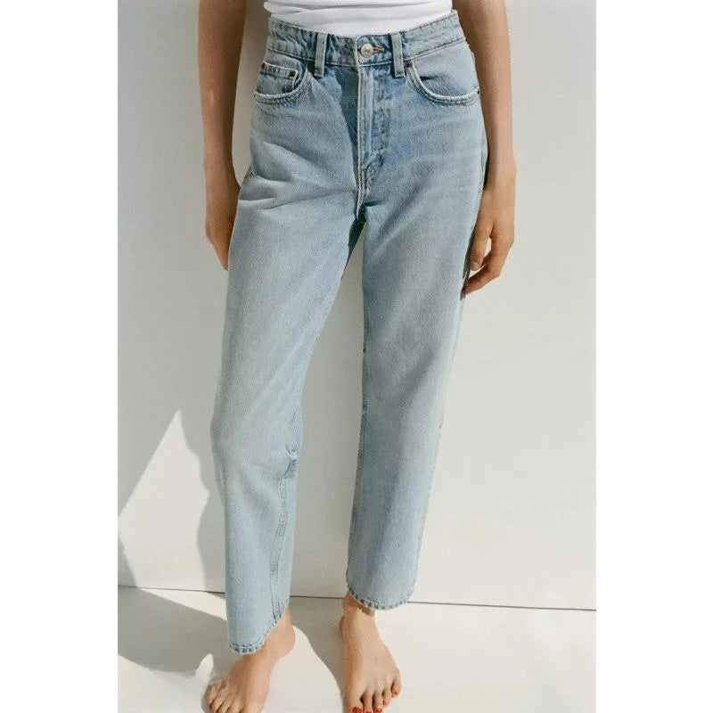 High Waist Loose Comfortable Women's Jeans