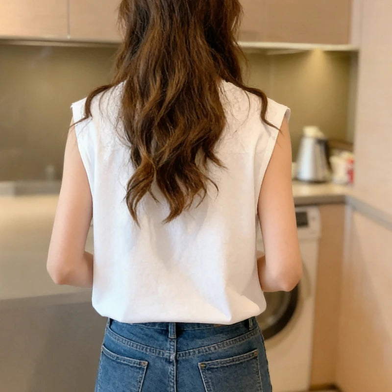 Women's Loose Sleeveless Tank Top