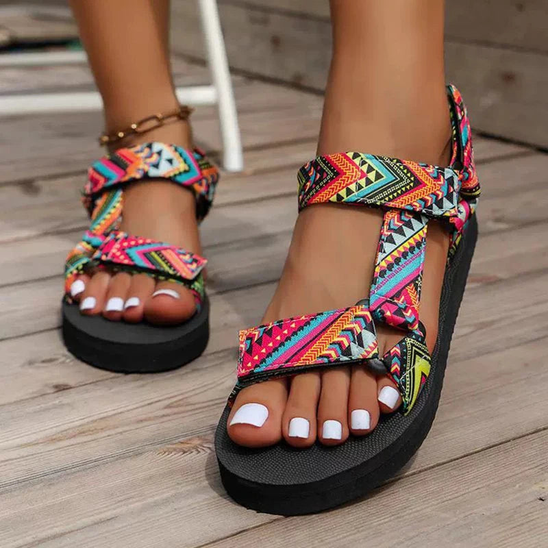 Women's Summer Flat Canvas Sandals